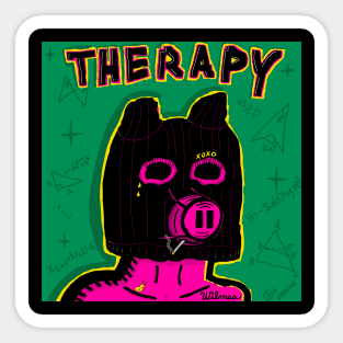 therapy Sticker